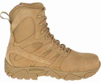 Merrell Moab 2 8" Defense Zip Composite Toe Boot Dark Coyote - $49.99 ($4.99 S/H over $125)