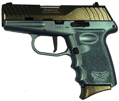 SCCY DVG-1 9mm 3.1" 10+1 Metallic Gold/Jade - $149.99 (Add To Cart) 