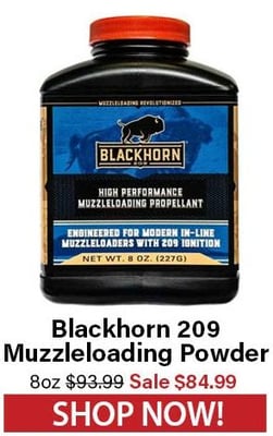 Ramshot Blackhorn 209 High Performance Muzzleloading Powder (8 oz) - $84.99