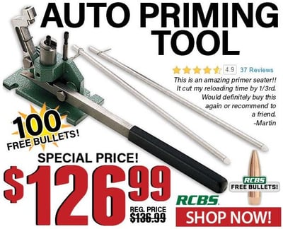 RCBS Automatic Priming Tool - $126.99 