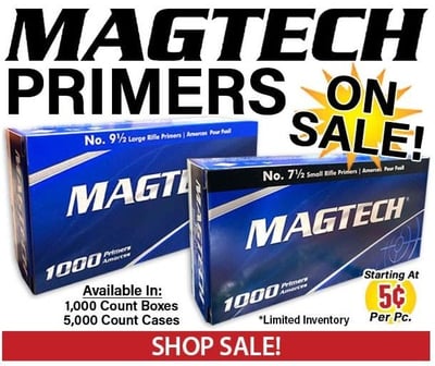 Shop Magtech Primers @ Midsouth Shooters Supply