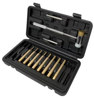 Backorder - MidwayUSA Brass and Nylon Hammer and Punch Set - $14.99 (Free Shipping on $100+ Orders)