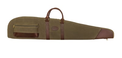 MidwayUSA Waxed Canvas Scoped Rifle Case 48" Internal Length Olive Brown - $44.99 (Free Shipping on $100+ Orders)