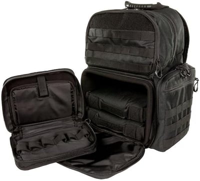MidwayUSA Range Backpack Black/Coyote - $84.99 (Free Shipping on $100+ Orders)