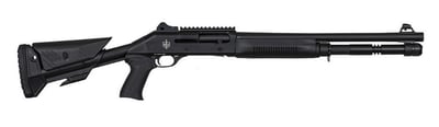 Military Armament Corporation 1014 Breacher 12 Gauge Semi-Auto Shotgun, 18.50" Barrel, 5rd, Black - $329.99 