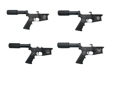 Konza Guns AR15 Military Branch Pistol or Carbine Lowers - $109.99