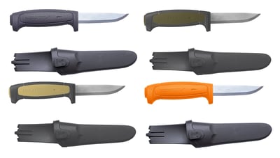 Morakniv Craftline Basic 511 High Carbon Steel & Combi-Sheath 3.1" Blade (7 Colors) - $10.99 + FREE Shipping