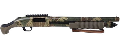 Mossberg 590 Bliksem AfterShock 12 GA 14.4" 5rd Compact Pump-Action Shotgun, FDE / Camo - $503.27 