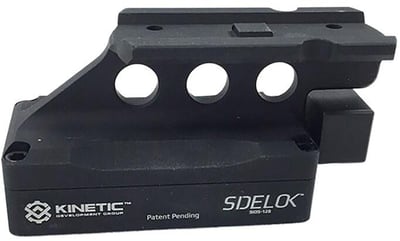 Kinetic Development Group Sidelok Aimpoint Micro Mount Lower 1/3 Co-Witness Black - $139.95 (FREE Shipping over $50)
