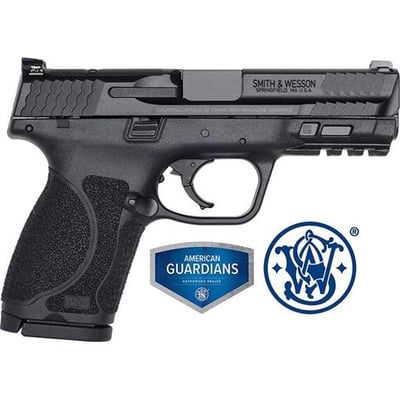 Smith & Wesson M&P9 M2.0 Compact 9mm 4" barrel 17Rnds BK NS OR 12662 - $532.73 