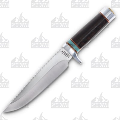 Marble's Sawback Wood Handle Bowie Knife - $15.99 (Free S/H over $95, excl. Ammo, Flamm.)