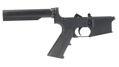 BCA BC-15 Multi-Caliber Complete Lower Assembly No Stock Black Anodized - $124.99