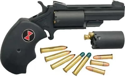 North American Arms True Black Widow Revolver 22 Mag 5 RDs 2" - $410.93