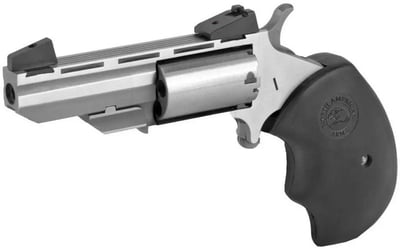 North American Arms Black Widow Stainless .22 LR / .22 Mag 2" Barrel 5-Rounds - $342.16
