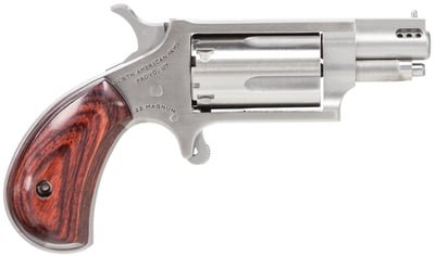 North American Arms Mini-Revolver Stainless .22 Mag 1.13" Barrel 5-Rounds - $234.48