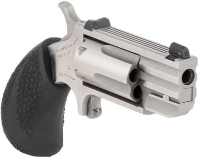 North American Arms Pug Stainless .22 Mag / .22 LR 1" Barrel 5-Rounds - $392.22