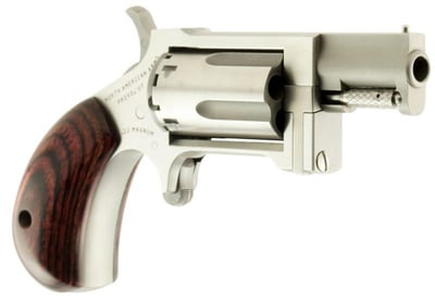North American Arms Sidewinder Revolver Stainless .22 Mag 1.5" Barrel 5-Rounds - $316.81