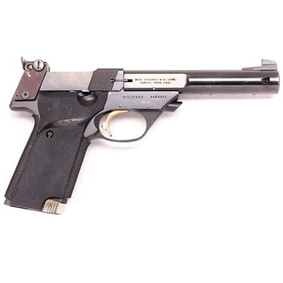 High Standard Inc. supermatic Trophy Military 22 LR 5.5" 10 Rnd - $630.00  ($7.99 Shipping On Firearms)