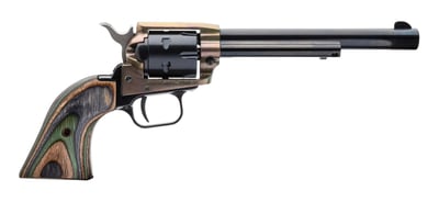 Heritage Rough Rider Camo 22LR/22WMR 6.5" 6rd - $134.99 