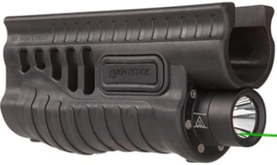 Nightstick Shotgun Forend Light With Green Laser For Remington 870 / Tac-14 - $144.99 + Free S/H 