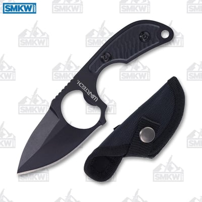 Wartech 4.75" Fixed Blade Bottle Opener Black - $12.99 (Free S/H over $75, excl. ammo)