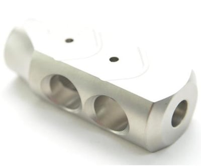 Obsidian Arms .223 Thunder Brake 3-Gun Legal 1/2-28 Stainless Steel Assembly - $55 (FREE Shipping over $50)