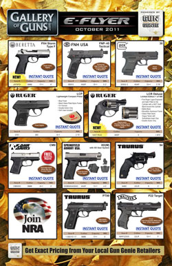 Gallery Of Guns October E-Flyer