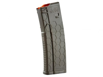 OD GREEN 223/5.56mm HEXMAG AR15/M4/M16 30rd Magazine, Polymer, NEW U.S. Made ORANGE latchplate button and Follower - $7.99