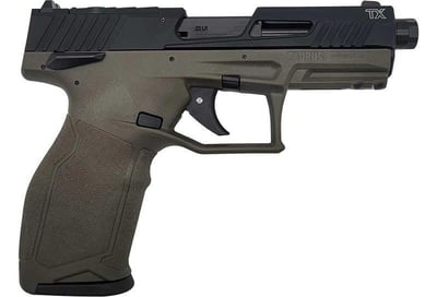Taurus TX22 Gen 2 TORO Black / OD Green .22 LR 4.6" Barrel 22-Rounds - $349.99 