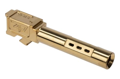 Zaffiri Precision G19 Gen 5 9mm Barrel - Ported - Gold - $161.99 
