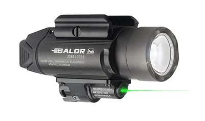 Olight BALDR PRO 1350 Lumens LED Flashlight with Green Laser Sight - $133.46 w/ Code: "HUMB" (Free S/H over $49 + Get 2% back from your order in OP Bucks)