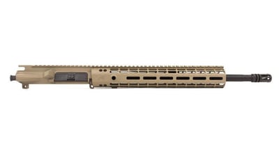 Aero Precision Complete Upper Receiver, M4E1, 16in, 5.56 M4 Carbine Barrel, EM-15 HG Gen 2, Anodized FDE - $345.59 (Free S/H over $49 + Get 2% back from your order in OP Bucks)