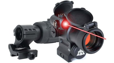 AT3 Tactical Magnified Red Dot with Laser Sight Kit - Red Dot with Red Laser Sight & 3x Magnifier, LEOS-RRDM-KIT - $196.17 w/code "GUNDEALS" (Free S/H over $49 + Get 2% back from your order in OP Bucks)