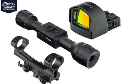 ATN OPMOD Thor LT 320, 2-4x, 19mm Thermal Imaging Riflescope + FREE QD Mount + FREE SIG SAUER OPMOD Romeozero Reflex RDS - $1049.65 (Free S/H over $49 + Get 2% back from your order in OP Bucks)