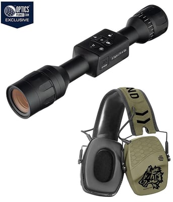 ATN OPMOD X-Sight LTV 3-9x, Day/Night Hunting Rifle Scope + ATN X-Sound Hearing Protector, Electronic Earmuffs w/Bluetooth - $453.56 (Free S/H over $49 + Get 2% back from your order in OP Bucks)