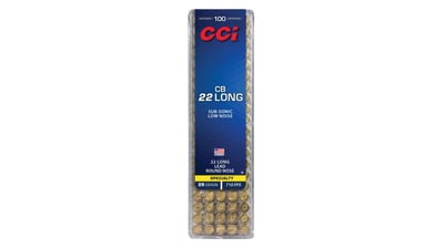 CCI CB .22 LR 29-Gr. LRN 100 Rnds - $13.49 (Free S/H over $49 + Get 2% back from your order in OP Bucks)