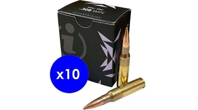 Igman .308 Winchester 147 Grain Full Metal Jacket Brass Cased Centerfire Rifle Ammunition, 200 Rounds - $149.99 (Free S/H over $49 + Get 2% back from your order in OP Bucks)