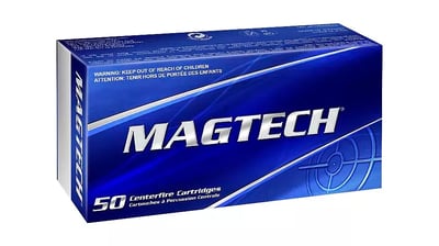 Magtech 9mm Luger 115 Grain Full Metal Jacket Brass 50 rounds - $15.49