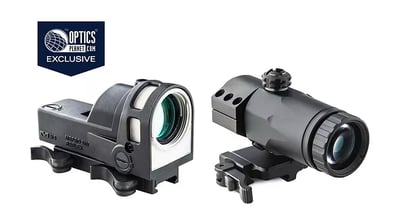Meprolight M21 Day/Night 1x30mm Self Illuminated Reflex Sight, Open X Reticle w/MX3F Bundle, Black - $519.83 (Free S/H over $49 + Get 2% back from your order in OP Bucks)