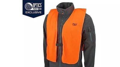 OpticsPlanet Exclusive OpticsPlanet Blaze Orange Hunting Safety Vest - $0.99 (Free S/H over $49 + Get 2% back from your order in OP Bucks)