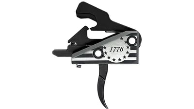 RISE Armament 1776 AR Trigger, Curved, Silver/Black, RA-1776-BR - $99.27 (Free S/H over $49 + Get 2% back from your order in OP Bucks)