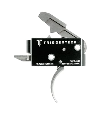 Triggertech AR15 Competitive Curved Trigger, Stainless, AR0-TBS-33-NNC - $165 ($9.99 S/H)