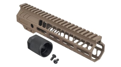 TRYBE Defense AR-15 M-LOK 9in Lightweight Handguard w/ Full Rail, Flat Dark Earth, 9 Inch - $39.75 (Free S/H over $49 + Get 2% back from your order in OP Bucks)