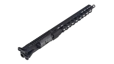 TRYBE Defense Complete Upper Receiver, AR-15, 5.56x45mm NATO, 16in 5R Barrel, 1-7 Twist, 15in M-LOK Rail, A2 Flash Hider, BCG and CH, Nitride Black - $236.99 shipped