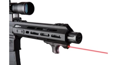 Viridian Weapon Technologies HS1 Hand Stop with Red Laser, M-LOK Mounting Retail Box, Wolf Gray - $58.49 shipped