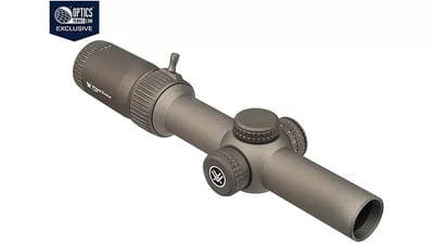 Vortex OPMOD Strike Eagle Limited Edition Rifle Scope, 1-6x24mm, 30 mm Tube, Second Focal Plane, AR-BDC3 Reticle, Hard Anodized, FDE - $229.99
