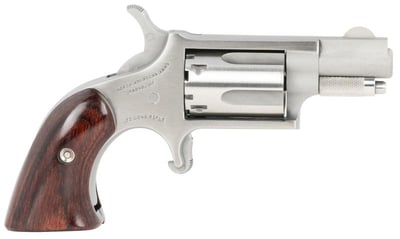 North American Arms Mini Revolver Stainless .22LR 1.125" Barrel 5-Round Boot Grip - $199.99 