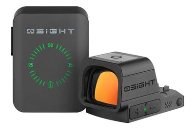 Osight XR Red Dot Sight, 1x 2/6 MOA & 32 MOA Circle Reticle, RMR Footprint - $189 (Email for Price) + Free Shipping 