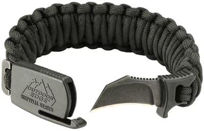 Outdoor Edge Para-Claw Fixed Blade Knife BLACK - $9.99 (Free Shipping on $100+ Orders)