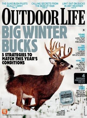 OUTDOOR LIFE MAGAZINE yearly subscription - $4.99 after coupon ""